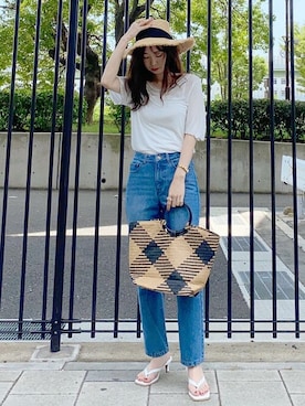 神戸レタスさん（レディース・164cm）の夏コーディネート