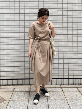 神戸レタスさん（レディース・152cm）の夏コーディネート