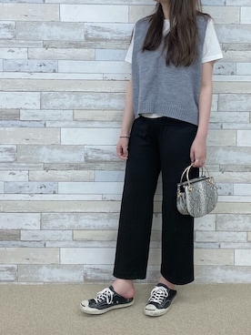 神戸レタスさん（レディース・168cm）の夏コーディネート