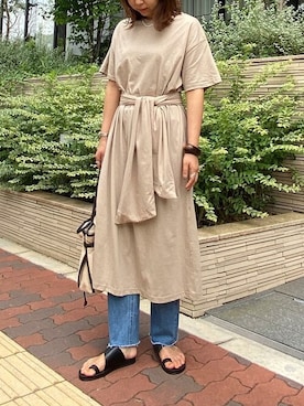 神戸レタスさん（レディース・158cm）の夏コーディネート