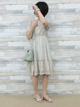 神戸レタスさん（レディース・159cm）の夏コーディネート