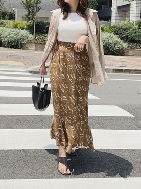 神戸レタスさん（レディース・152cm）の夏コーディネート