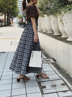 神戸レタスさん（レディース・152cm）の夏コーディネート