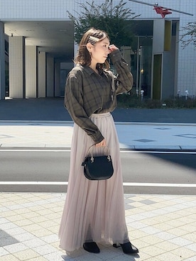 「KOBE LETTUCE」｜「アイテム（ブーティ）」を使った、神戸レタスさん（レディース・147cm）の秋コーディネート