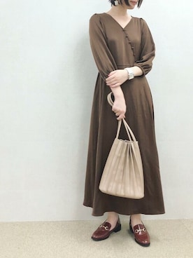 神戸レタスさん（レディース・159cm）の秋コーディネート