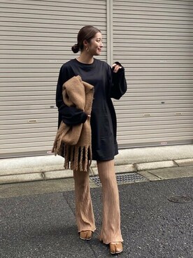 神戸レタスさん（レディース・159cm）の秋コーディネート