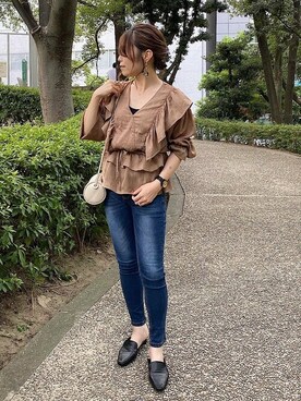 神戸レタスさん（レディース・147cm）の冬コーディネート