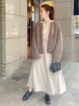 神戸レタスさん（レディース・164cm）の冬コーディネート