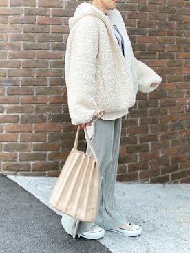 神戸レタスさん（レディース・158cm）の冬コーディネート