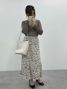 神戸レタスさん（レディース・147cm）の冬コーディネート