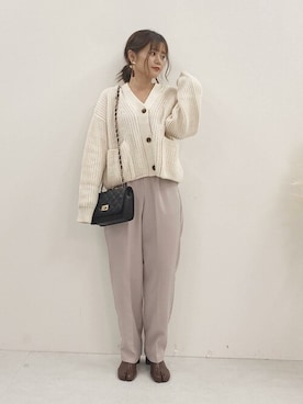 神戸レタスさん（レディース・152cm）の冬コーディネート