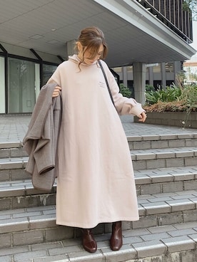 神戸レタスさん（レディース・147cm）の冬コーディネート