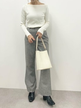 神戸レタスさん（レディース・165cm）の冬コーディネート