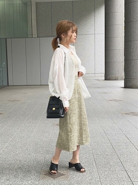 神戸レタスさん（レディース・152cm）の夏コーディネート