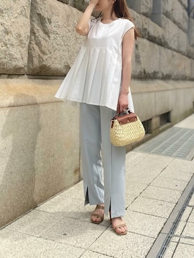 神戸レタスさん（レディース・158cm）の夏コーディネート