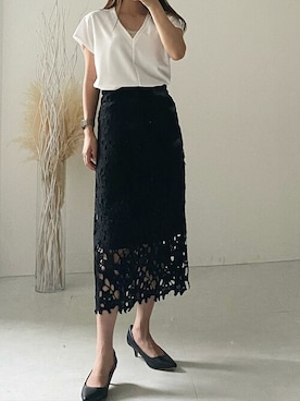 神戸レタスさん（レディース・157cm）の秋コーディネート