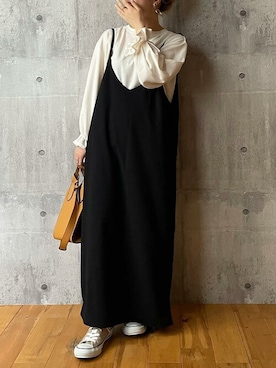 神戸レタスさん（レディース・153cm）の冬コーディネート