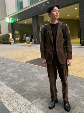 ゆうじさん（メンズ・169cm）の冬コーディネート