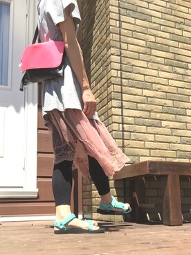 まるさん（レディース・151cm）の春コーディネート