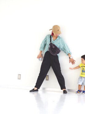 まるさん（レディース・151cm）の秋コーディネート