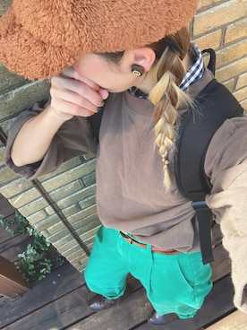 まるさん（レディース・151cm）の秋コーディネート