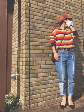 まるさん（レディース・151cm）の秋コーディネート