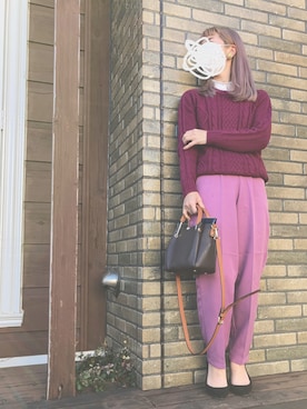 まるさん(レディース・151cm)の冬コーディネート