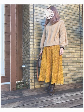 まるさん（レディース・151cm）の冬コーディネート