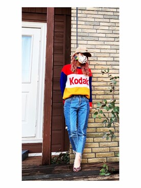 まるさん（レディース・151cm）の春コーディネート