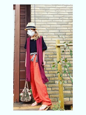 まるさん（レディース・151cm）の春コーディネート