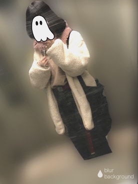 「アイテム（ブルゾン）」を使った、あさきゅんさん（レディース・158cm・10代）の冬コーディネート