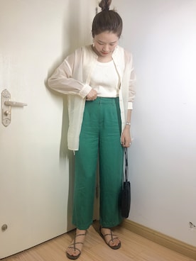 しちゃんさん(レディース・166cm)の夏コーディネート