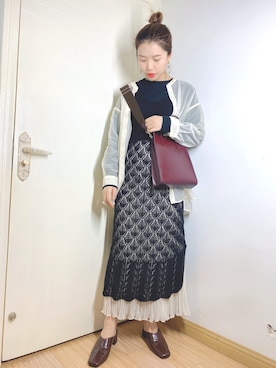 しちゃんさん（レディース・166cm）の秋コーディネート