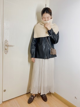 しちゃんさん（レディース・166cm）の冬コーディネート