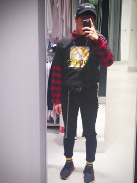 なおちさん（メンズ・170cm）の冬コーディネート