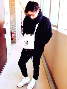 shumさん（メンズ・171cm）の冬コーディネート