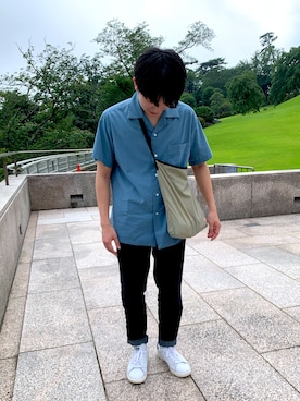「美術館」｜yuipp01さん（メンズ・162cm・20代）の夏コーディネート