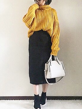 naoさん（レディース・156cm）の秋コーディネート