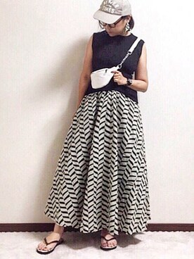 naoさん(レディース・155cm)の夏コーディネート