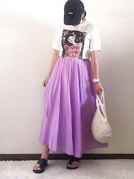 naoさん（レディース・156cm）の夏コーディネート