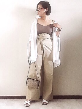 naoさん(レディース・156cm)の夏コーディネート