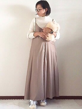 naoさん（レディース・156cm）の秋コーディネート