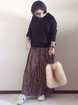 naoさん（レディース・156cm）の秋コーディネート