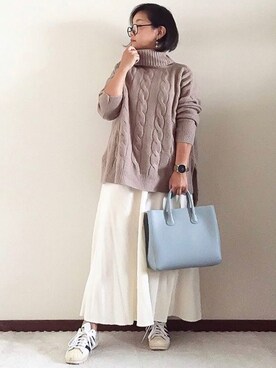 naoさん(レディース・156cm)の秋コーディネート