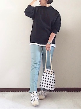 naoさん（レディース・156cm）の冬コーディネート