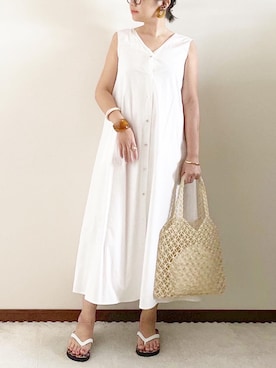 naoさん(レディース・156cm)の夏コーディネート