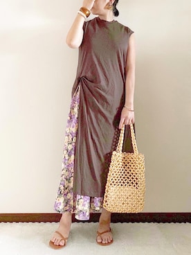 naoさん（レディース・156cm）の夏コーディネート