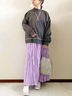 「BKhome（ビーケーホーム）のアイテム」を使った、naoさん（レディース・156cm）の秋コーディネート