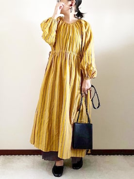 「me（ミイ）のアイテム（シューズ）」を使った、naoさん（レディース・156cm）の秋コーディネート