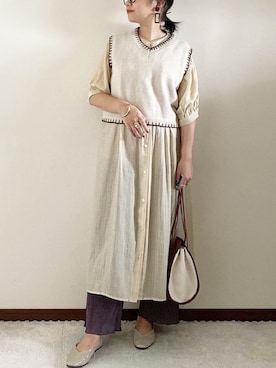 naoさん（レディース・156cm）の秋コーディネート